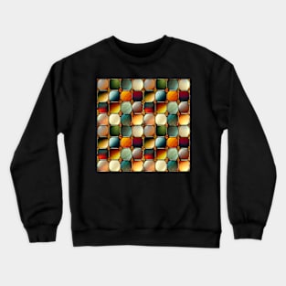 Stained glass colorful pattern, model 1 Crewneck Sweatshirt